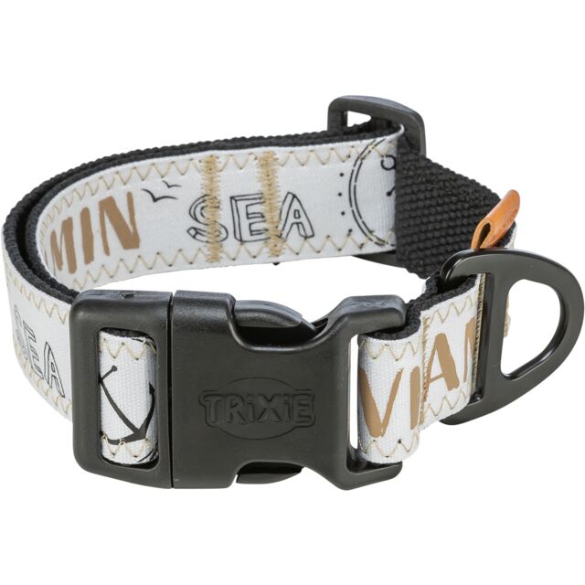 Trixie Be Nordic Ogrlica XS-S 25-36cm/crna šarena