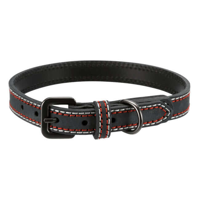 Trixie Native Kožna Ogrlica XS-S 27-32cm/antracit