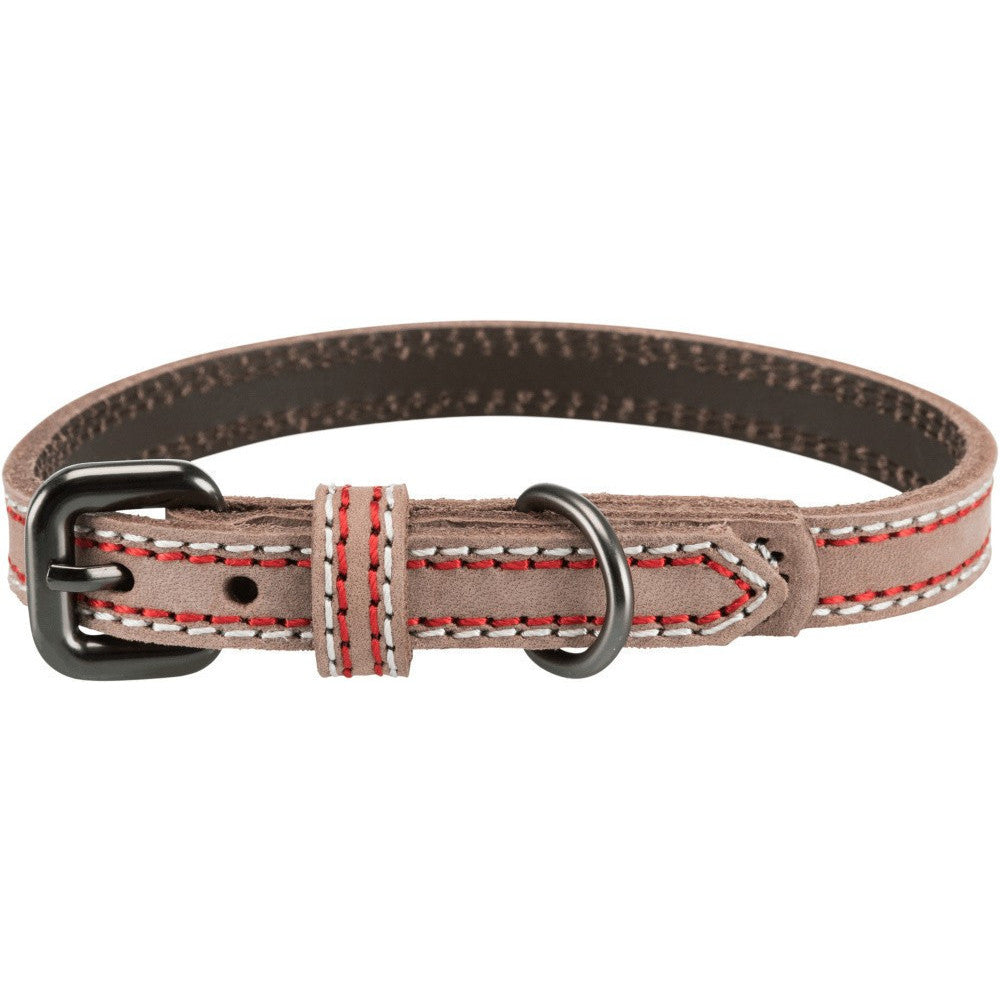 Trixie Native Kožna Ogrlica XS-S 27-32cm/kapućino