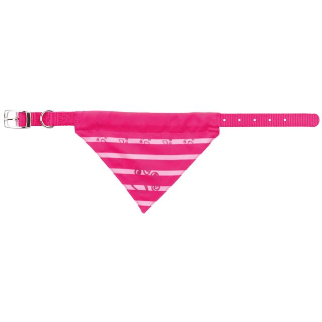 Trixie Najlon Ogrlica sa Maramom – Roze 19-24cm