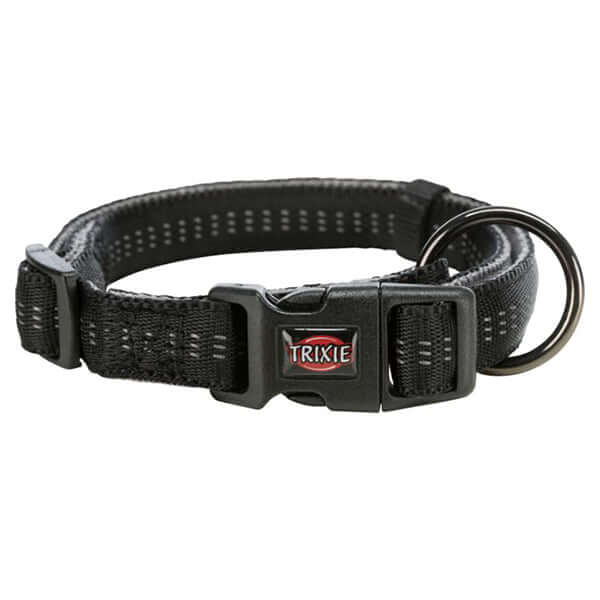 Trixie Ogrlica Elegance XS-S – Crno/Grafit 25-35cm