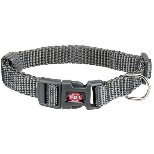 Trixie Ogrlica Premium S-M – Crna 22-35cm