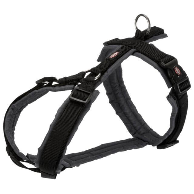 Trixie Trekking Am za Pse – Crna S 36-44cm