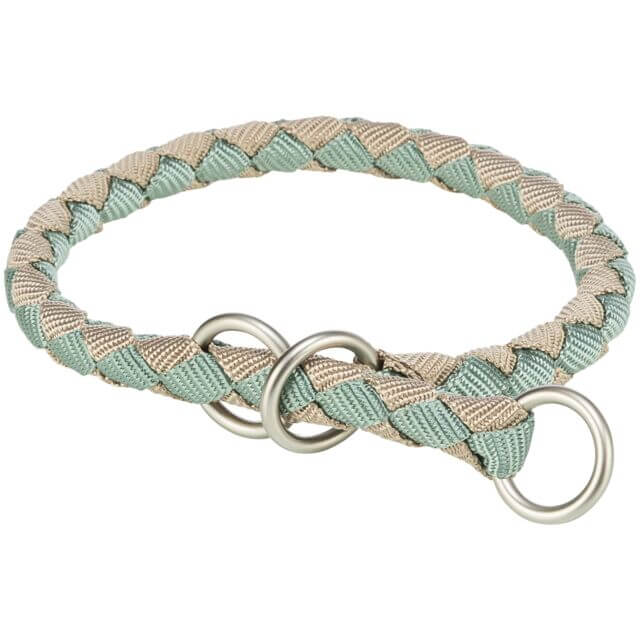 Trixie Cavo Mekana Poludavilica 35-41cm / 12mm – Tirkiz/Siva