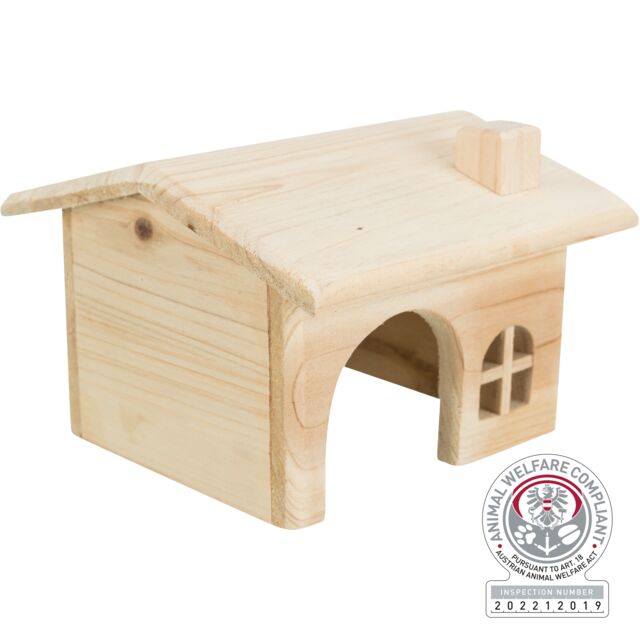 Trixie drvena kućica za hrčka 15×11×15 cm
