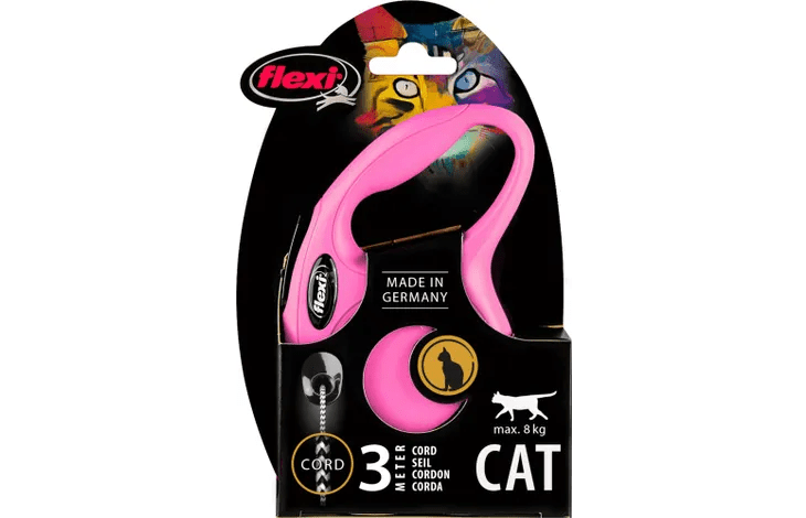 Flexi Povodac za Mačke XS 3m Roze - petcorner