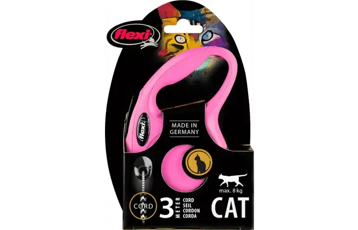 Flexi Povodac za Mačke XS 3m Roze - petcorner