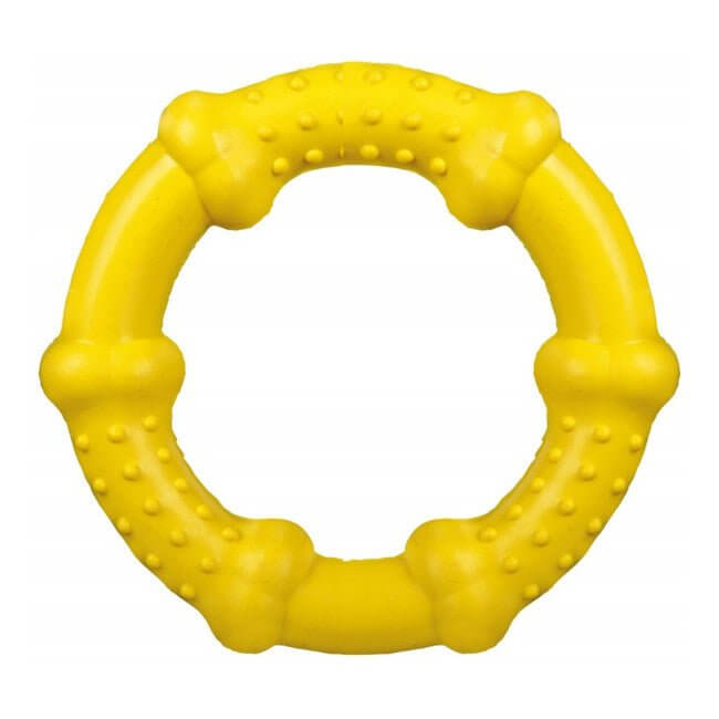 Obruč guma plutajući 13cm Trixie prirodna guma - petcorner