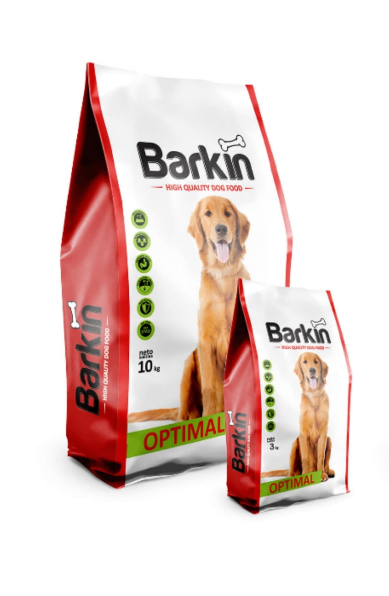 Barkin Optimal 3 kg – Suva hrana za odrasle pse svih veličina - petcorner