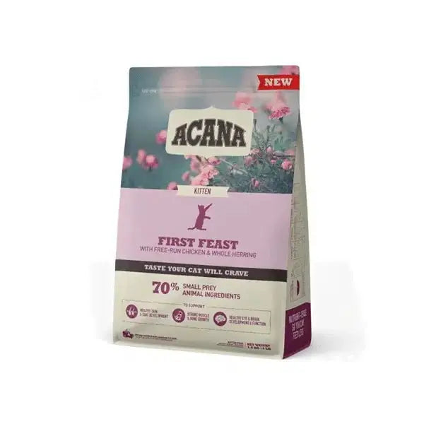 Acana First Feast – suva hrana za mačiće sa piletinom i haringom