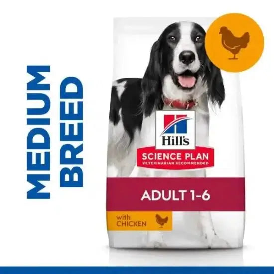 Hill's Science Plan Adult Medium Piletina 12kg – hrana za pse