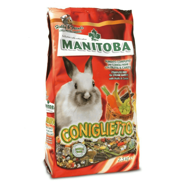 Manitoba Coniglietto kompletna hrana za zečeve 1kg
