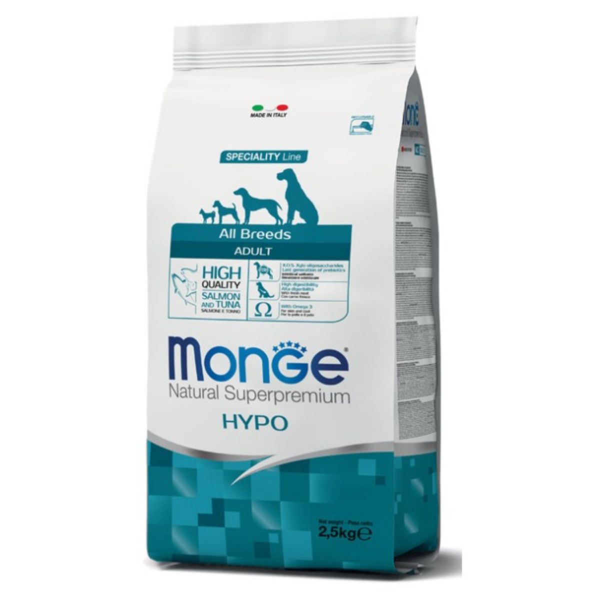 Monge Hypoallergenic Salmon Tuna 2.5kg – hrana za pse