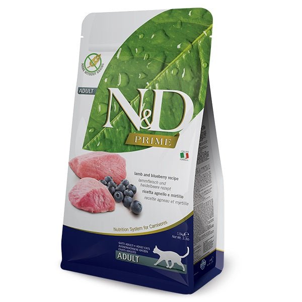 N&D Prime Cat Lamb&Blueberry - petcorner