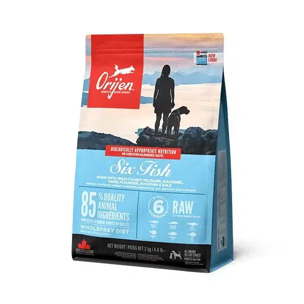 Orijen 6 Fish Dog granule sa šest vrsta ribe