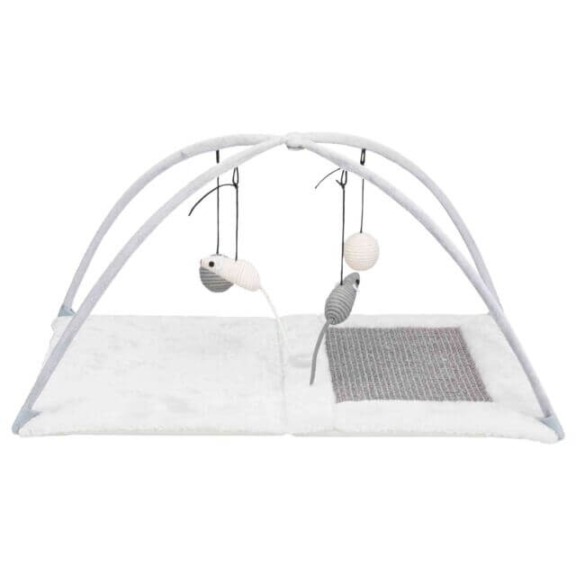 Grebalica Junior 60x33x42cm - Trixie, sklopiva, svetlosiva - petcorner