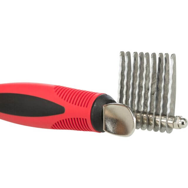 Češagija detangler za zamršenu dlaku sa štitnikom za palac, 16 cm - petcorner