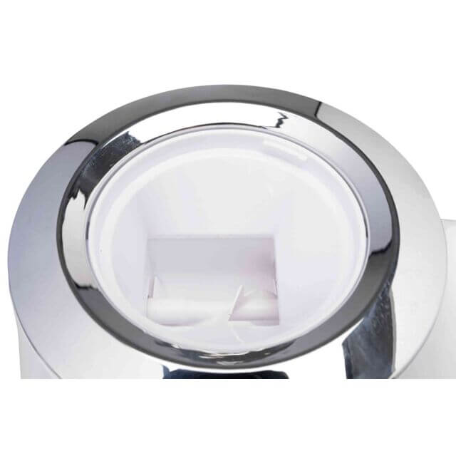 Trixie TX7 5L bela hranilica, automatsko doziranje hrane za pse i mačke