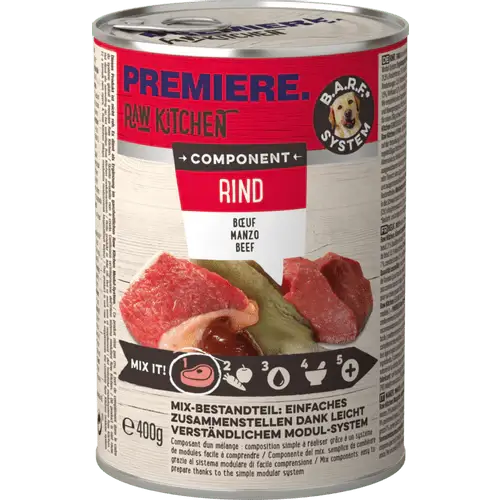 PREMIERE Dog Best Meat Raw Kitchen Component Govedina 400g - petcorner