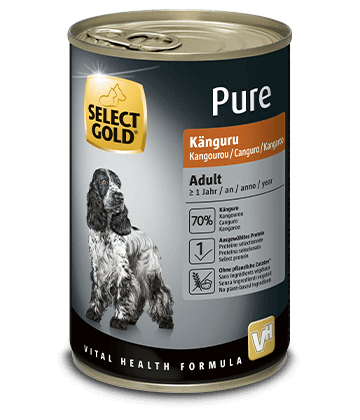 Select Gold Dog Pure Adult Kengur konzerva 400g - petcorner