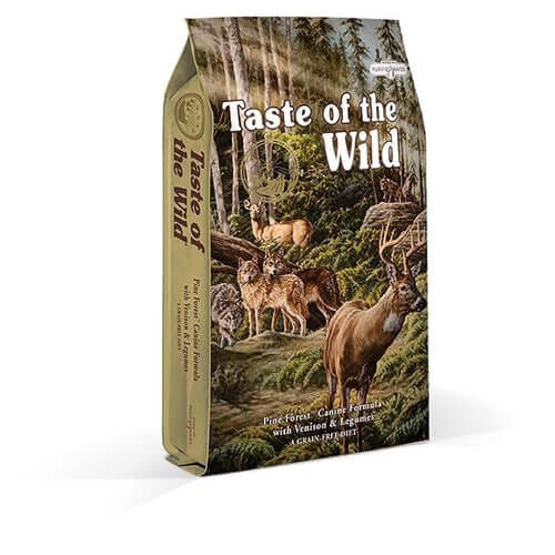 Taste Of The Wild Pine Forest Canine Hrana za pse svih uzrasta i rasa Srna i mahunarke 12.2kg - petcorner