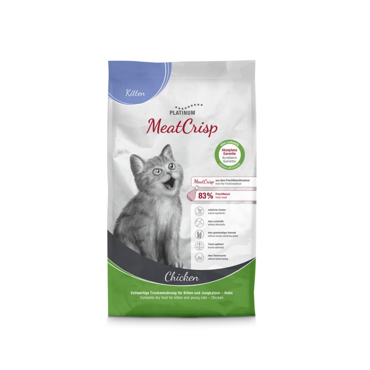 Platinum Cat MeatCrisp Kitten Chicken 1.5kg – hrana za mačiće