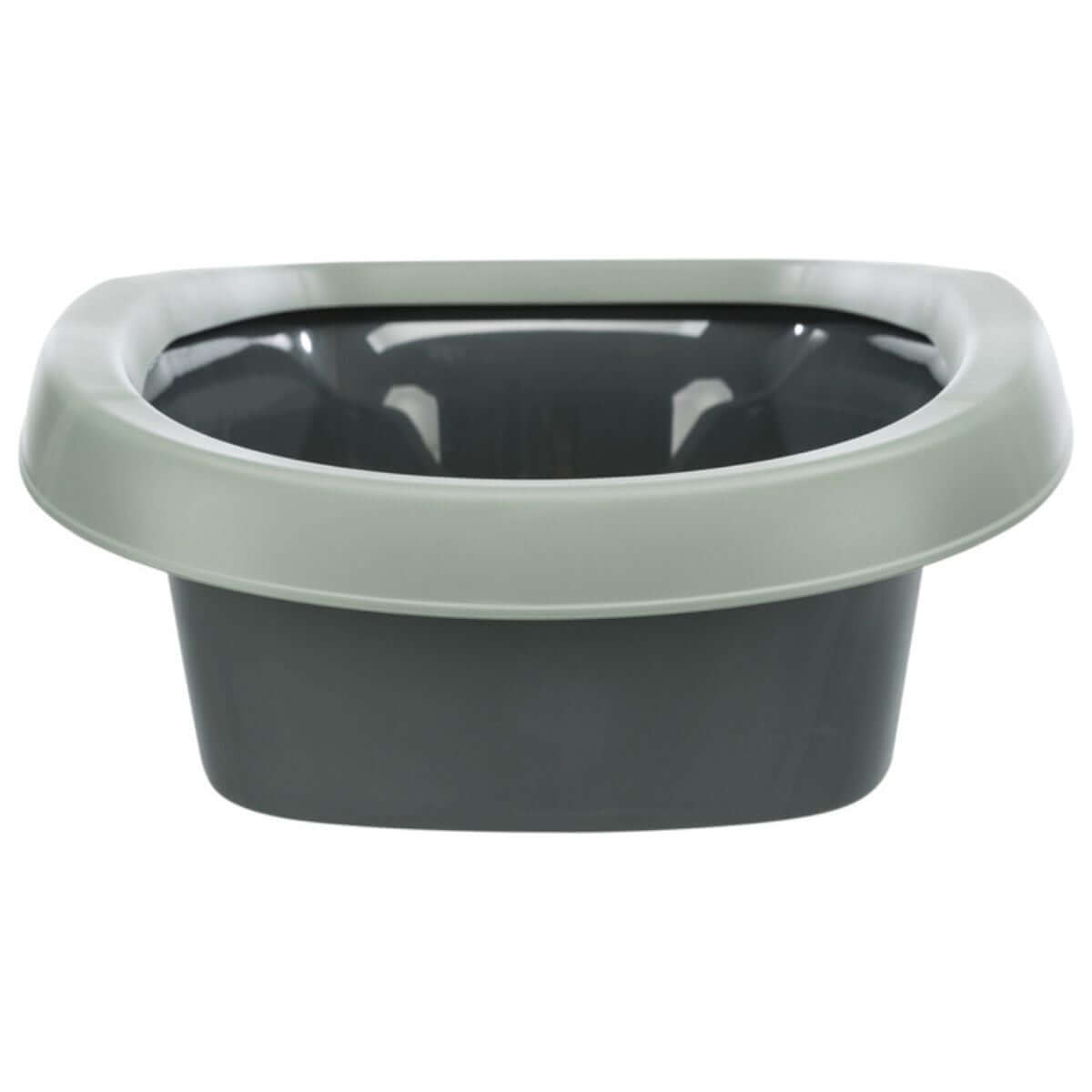 Trixie Carlo 2 toalet za mačke sa ramom 58cm tamnosivi/svetlosivi