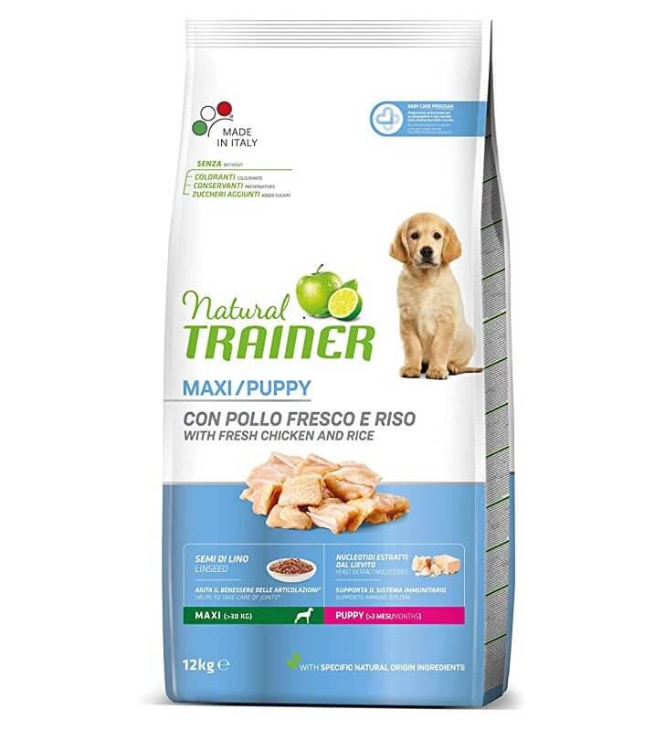 Trainer Natural Maxi Puppy 3kg – hrana za štence velikih rasa