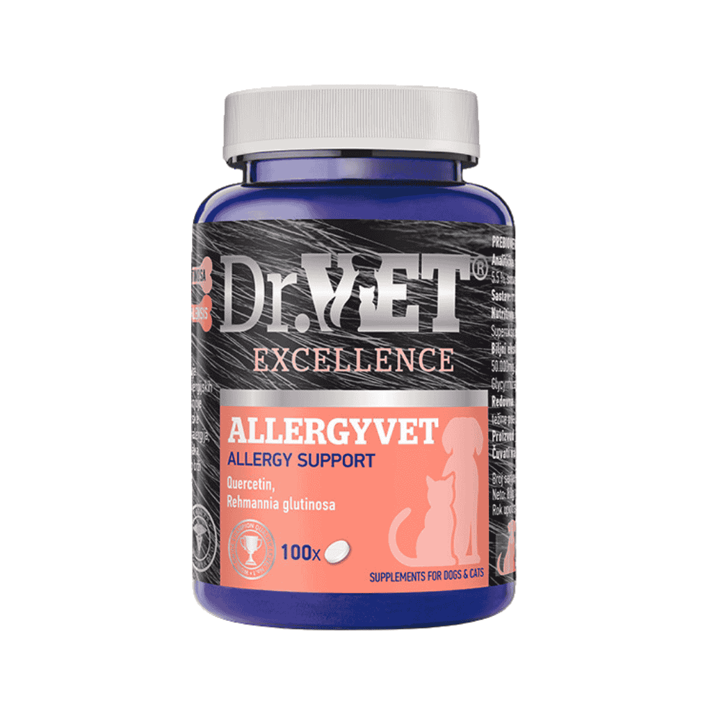 Dr VET Allergyvet tablete – Dodatak ishrani za pse, 100 tableta
