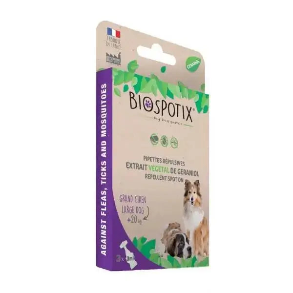BIOGANCE Preparat za zaštitu pasa 20kg+ od parazita 3x3ml - petcorner