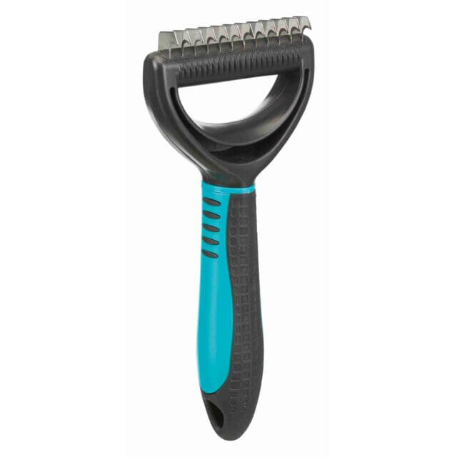 Trixie Češagija za pse 19 cm – za rasplitanje i stanjivanje krzna - petcorner