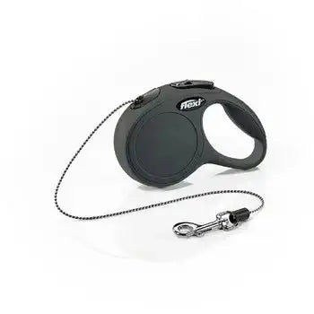 Flexi povodac za mačke New Classic XS Cord 3m – crni - petcorner