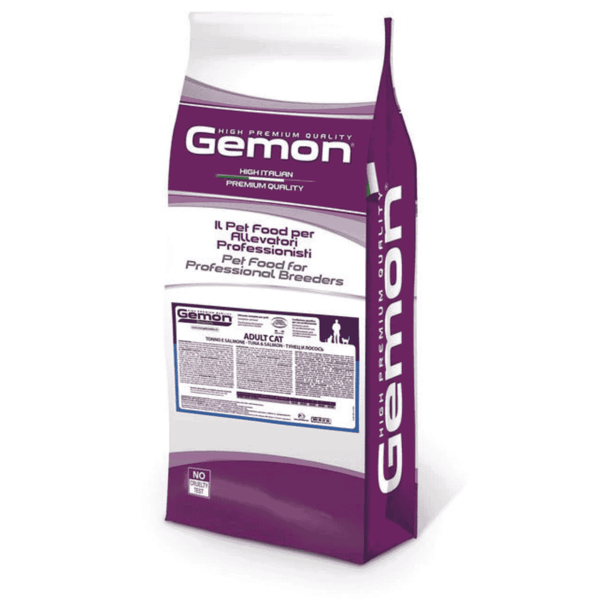 Gemon Cat Breeder Adult tunjevina i losos 20 kg - petcorner