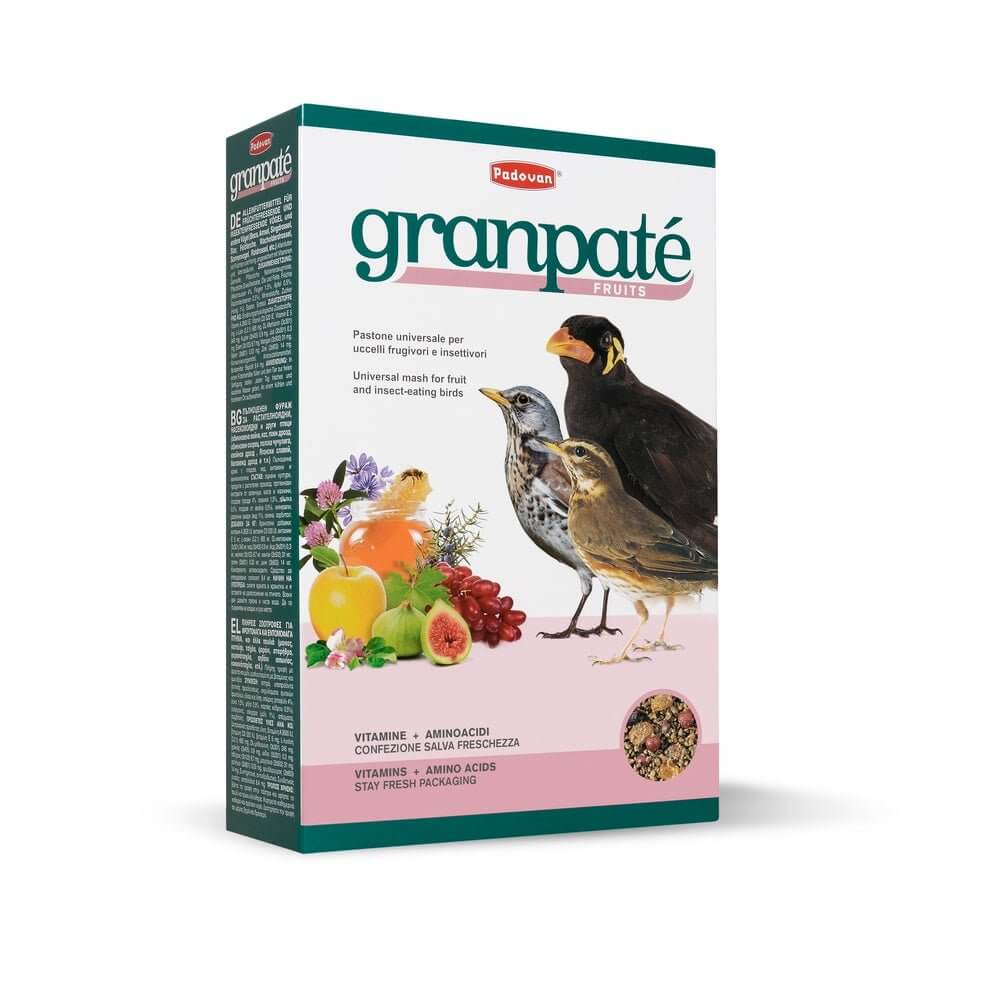 Gran Patee Fruits 1kg - Voćna hrana za insektojedne ptice sa medom | Padovan - petcorner