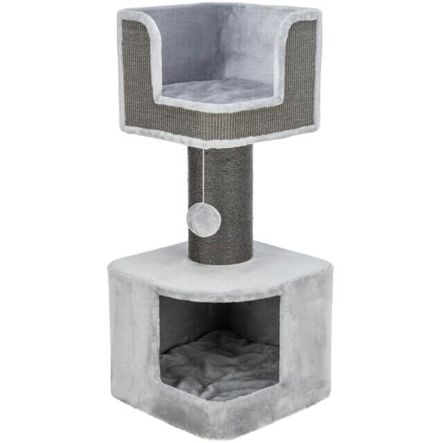 Grebalica Ava XXL 112cm siva, sa pećinom i zamenjivim jastucima - Trixie - petcorner