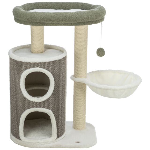 Grebalica Dante 86cm zeleno - belo - siva, sa buretom i ležištem - Trixie - petcorner