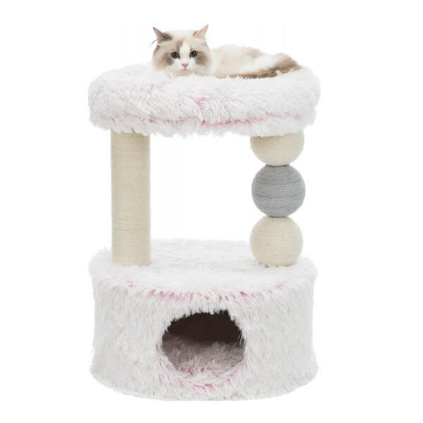 Trixie Grebalica Harvey 73 cm pink/bela za mačke - petcorner