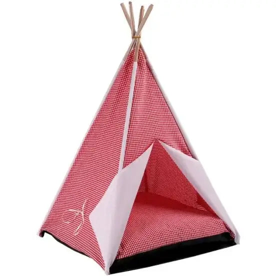 Moksi VR01 Mini Tent Ležaljka M Crvena za pse i mačke - petcorner
