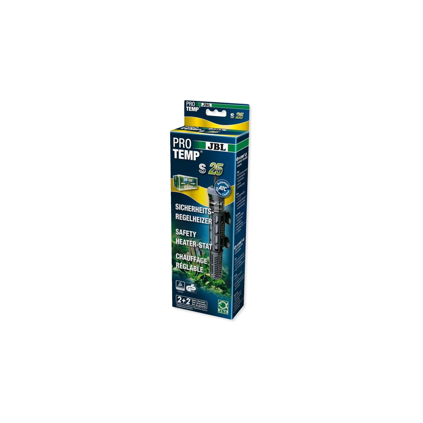 JBL Protemp S 25W Akvarijumski Grejač za Akvarijume do 50L - petcorner