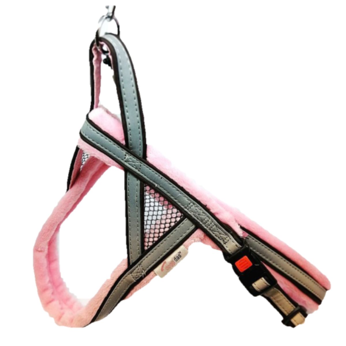 Karlie Doggydas roze am za pse veličina M sa reflektujućim trakama