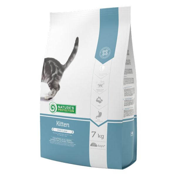 Nature's Protection Kitten Piletina sa rakovima 7kg - Hrana za mačiće - petcorner