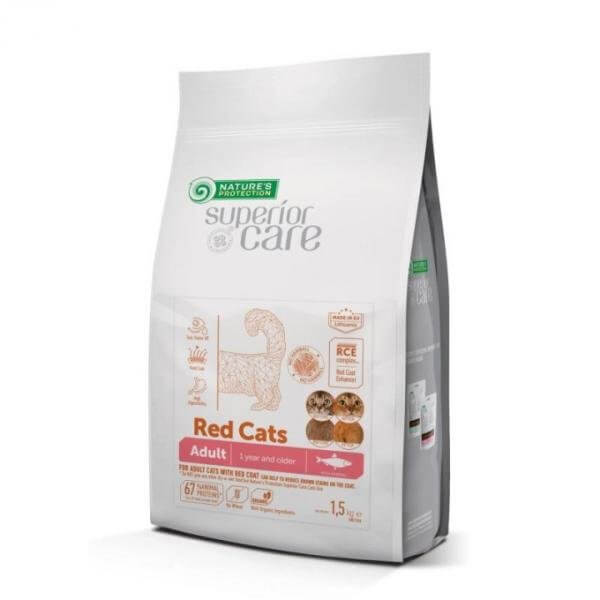 Nature’s Protection Red Cat hrana za mačke 1.5 kg bez žitarica - petcorner