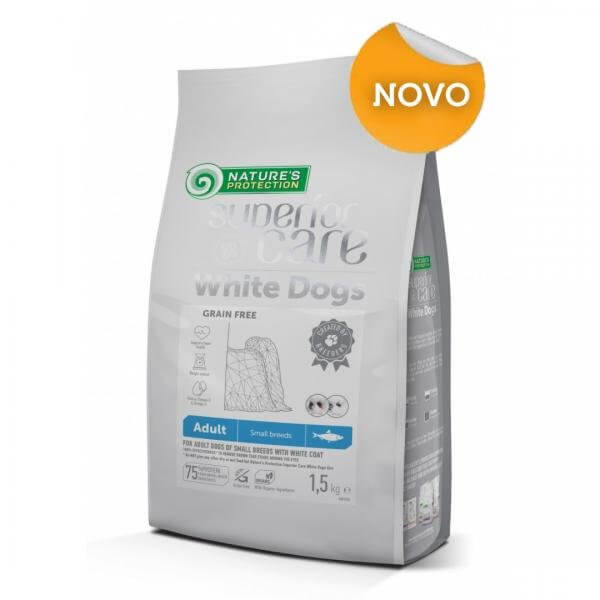 Nature's Protection White Dog Grain Free Haringa 1,5kg - petcorner