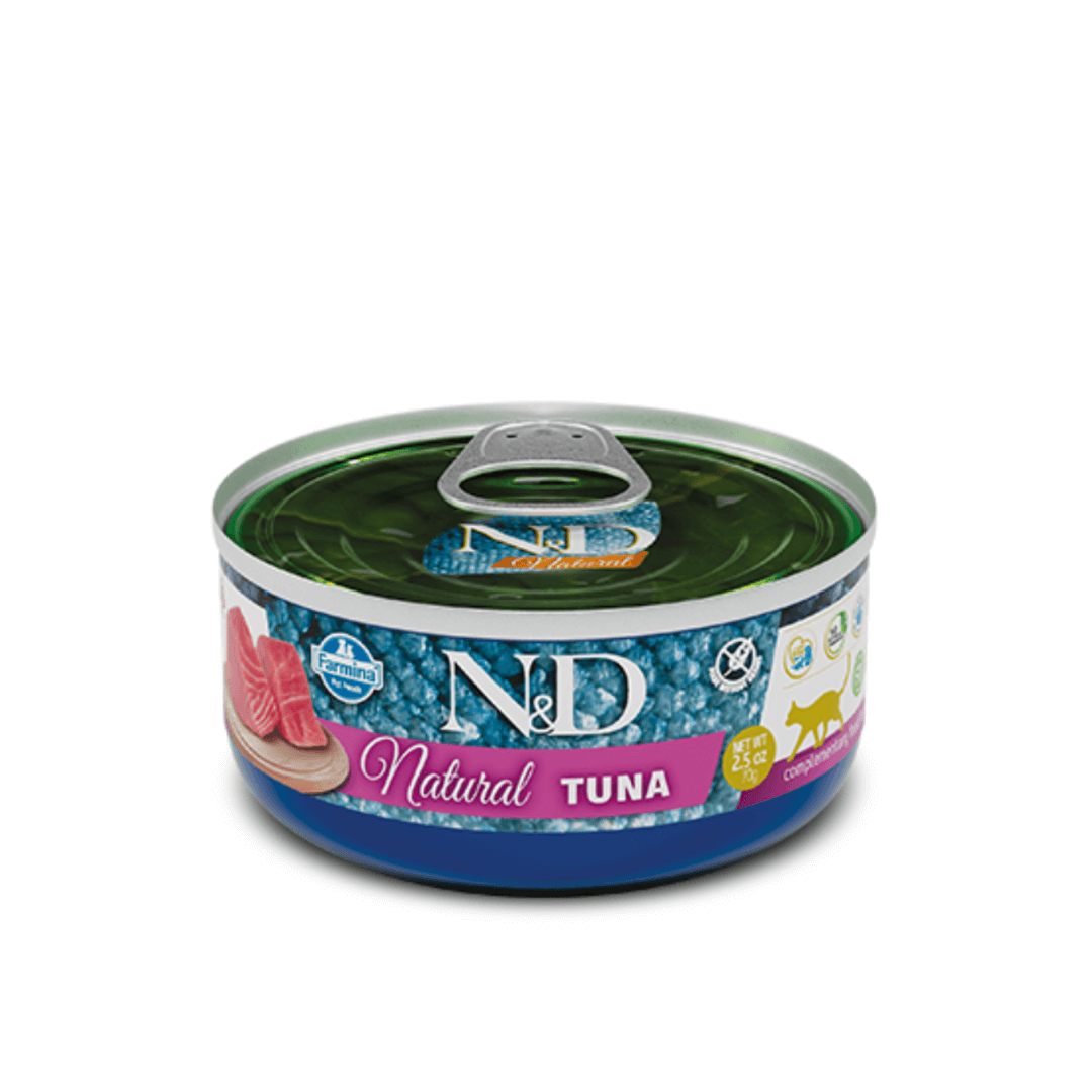 N&D konzerva za mačke sa tunom 70g – prirodna hrana bez žitarica