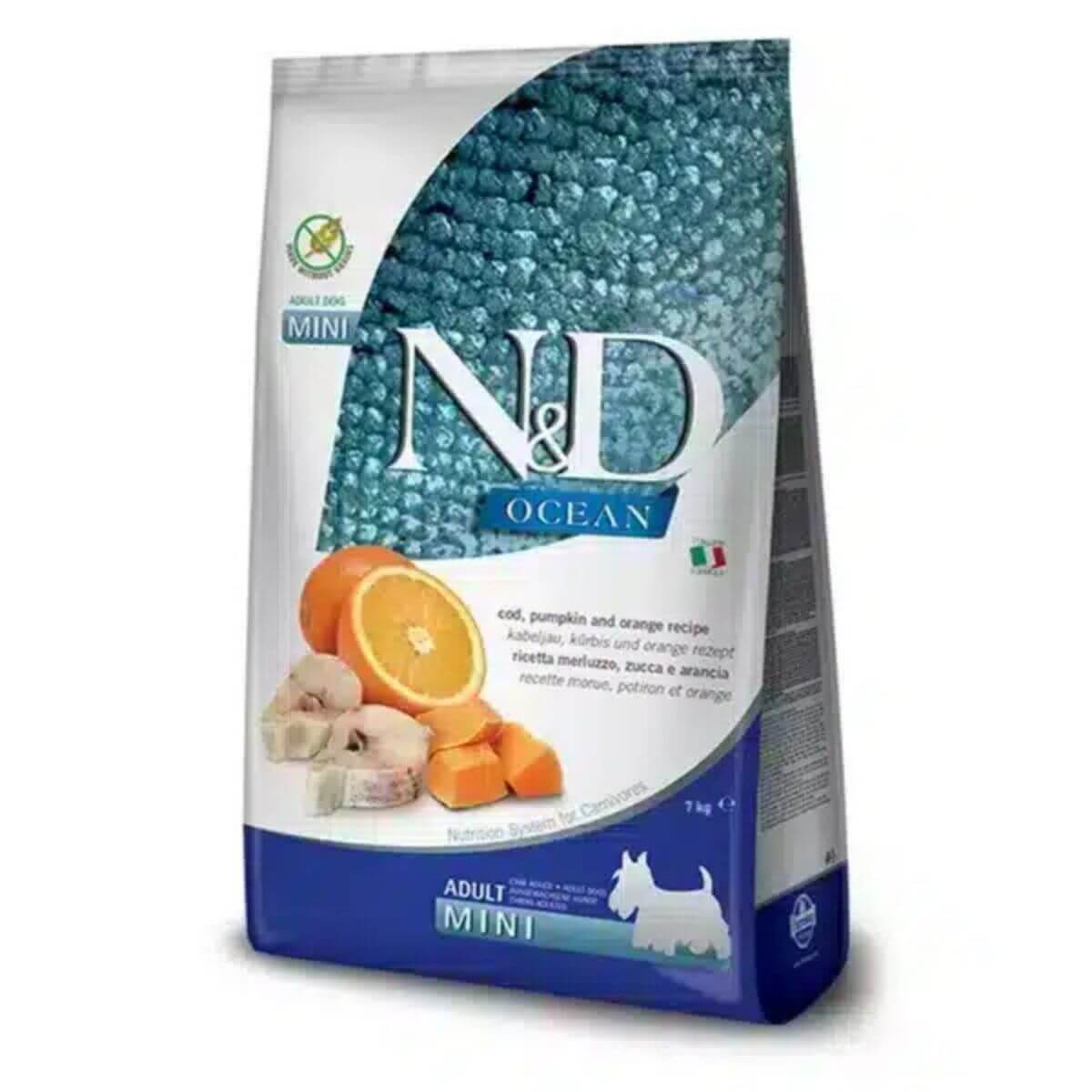 N&D Ocean Codfish Adult suva hrana za pse Mini