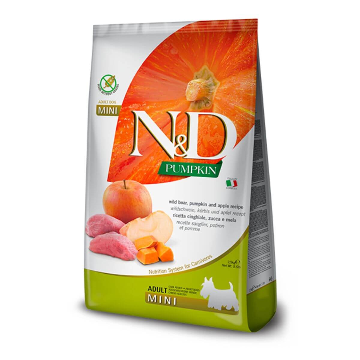 N&D Pumpkin Boar Mini suva hrana za pse