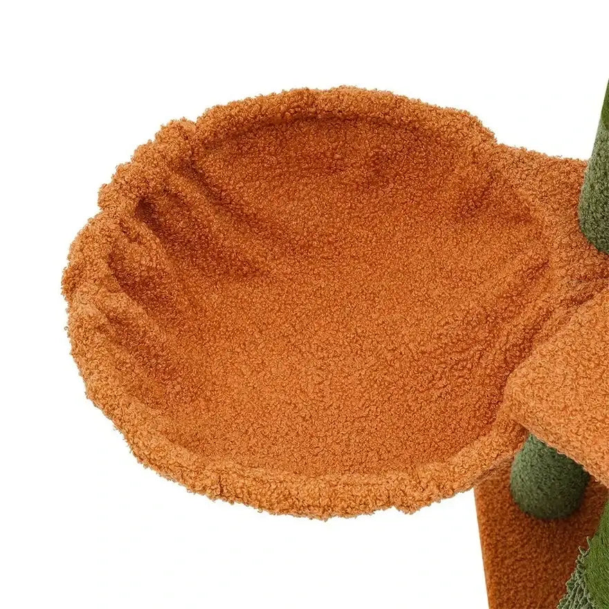 Penjalica i grebalica za mačke Kaktus – smešak za mačke od pliša