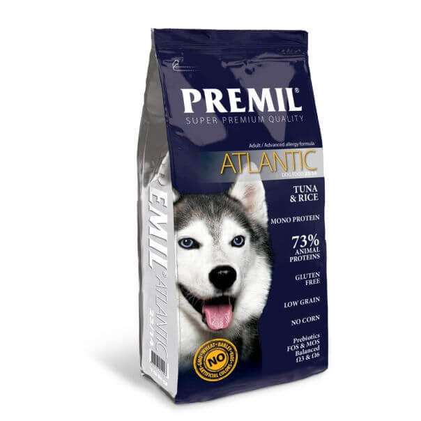 PREMIL Atlantic 3kg – Hrana za pse sa tunom, protiv alergija - petcorner