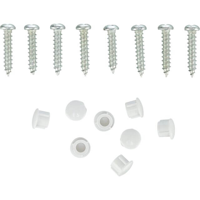 Trixie šrafovi i plastične čepušice, pribor za ugradnju, bela boja