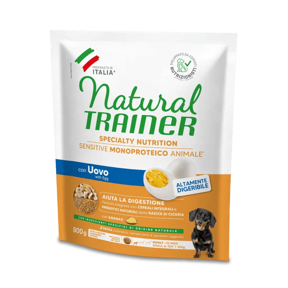 Trainer Natural Sensitive No Gluten – hrana sa jajima za male pse